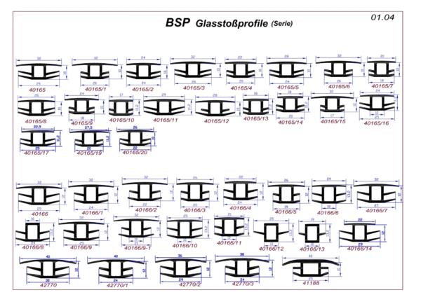 Silicone glasafdichting