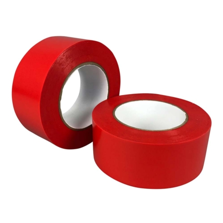 Tape Red PE Remov. 50mm UV Res